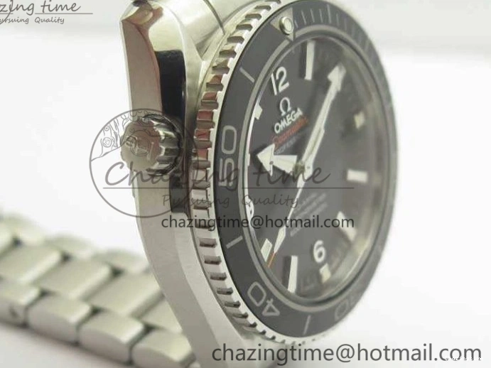 0718 Durable Planet Ocean Professional Ceramic Bezel 42mm 1:1 MK Best Edition Silver Markers On SS Bracelet A 8085